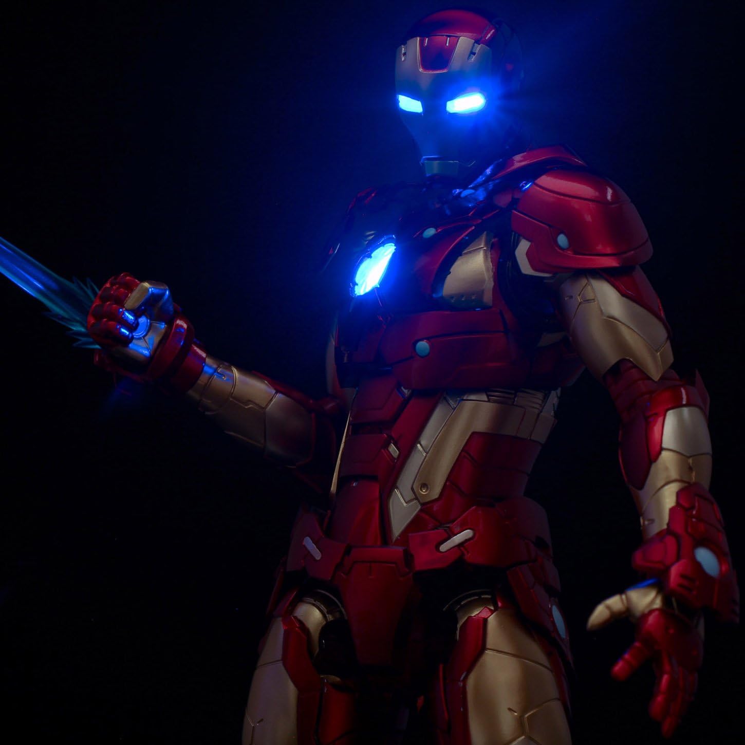 RE:EDIT IRON MAN #01 Bleeding Edge Armor (resale) Non-scale PVC